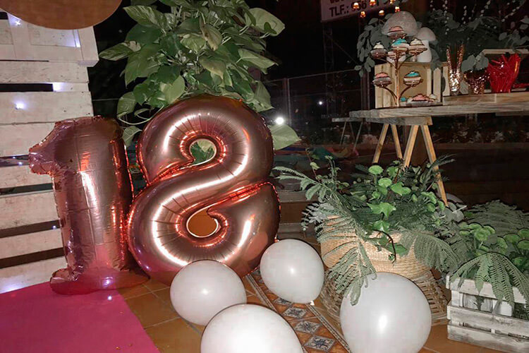 Organización de eventos cumpleaños Lucía photocall